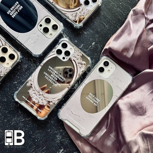 Self Love Motivation Quotes Mirror Case for iPhone