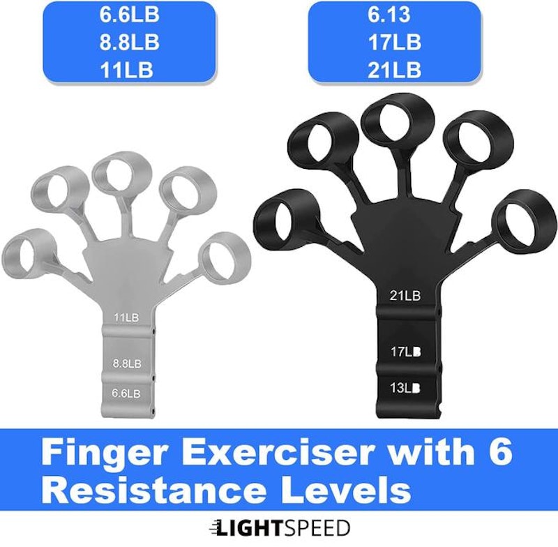 Lightspeed Finger Trainer Hitam 3