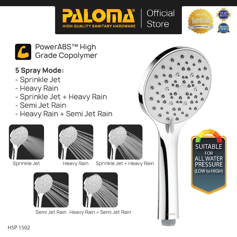 Paloma Hand Shower 2