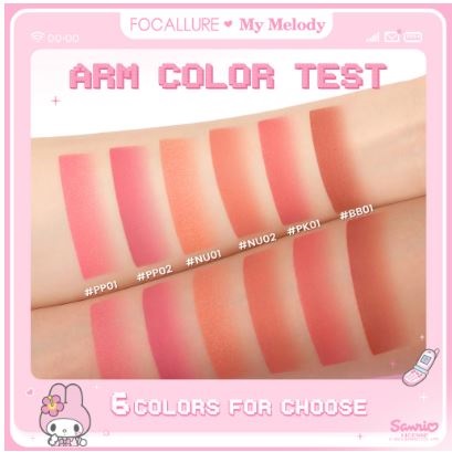 FCL Internasional Indonesia FOCALLURE FOCALLURE X Sanrio Pro Cream Multi-use Blush Stick