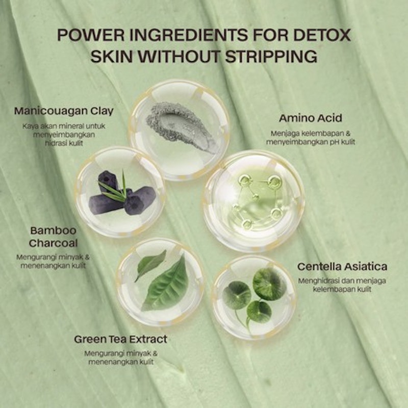 becoming Green Tea Clay Mask 4