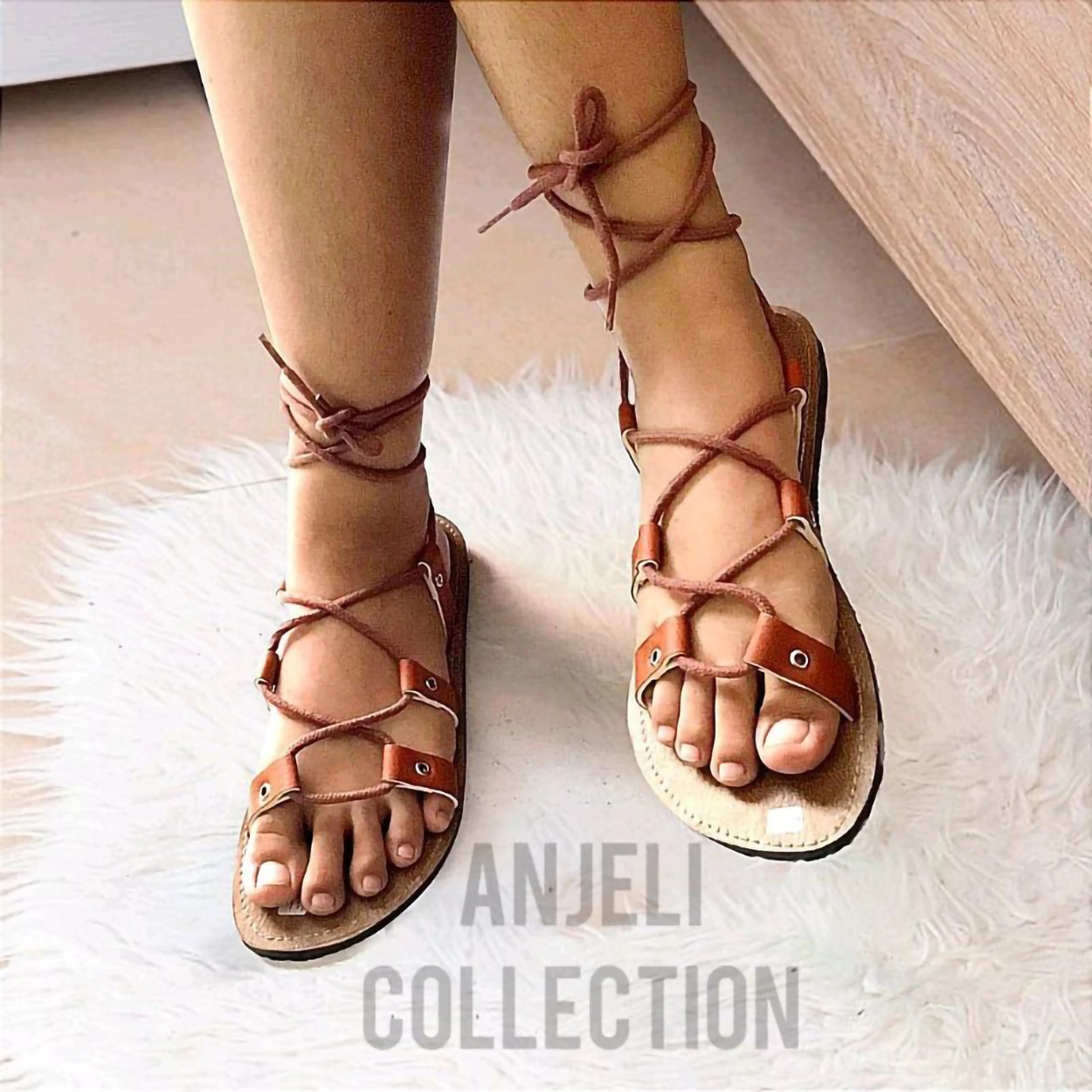  Anjeli Collection Sendal Tali Gladiator