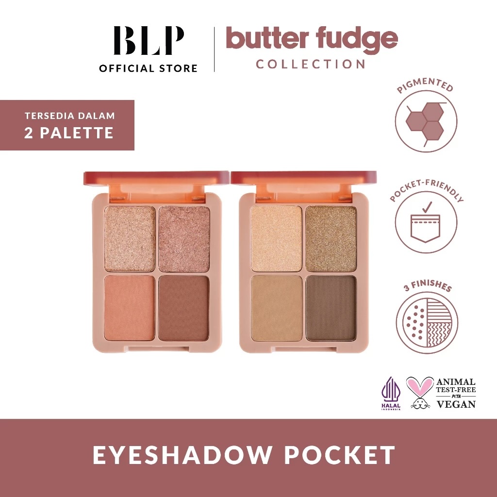 BLP Eyeshadow Pocket Butter Fudge Collection 2