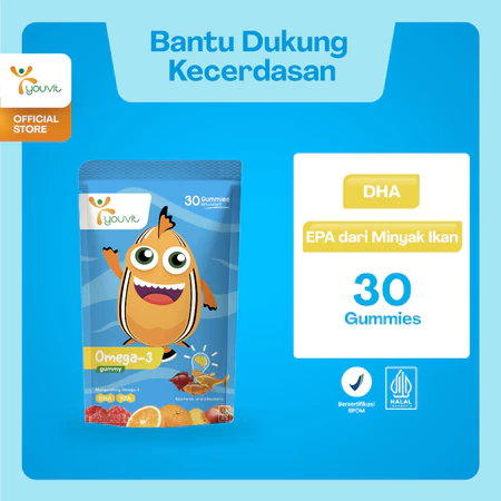 You Indonesia Youvit Omega-3 Gummy 