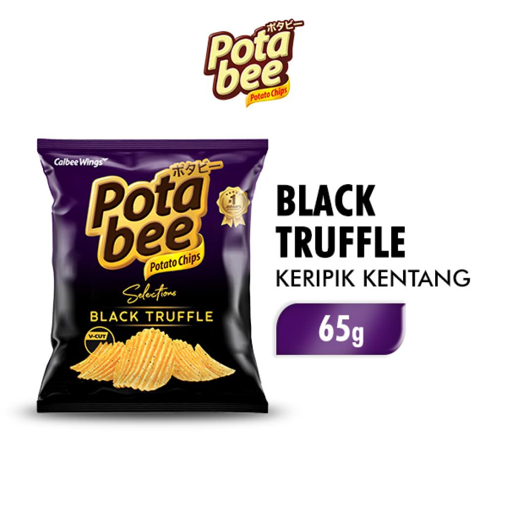 Calbee Wings Potabee Selections Black Truffle