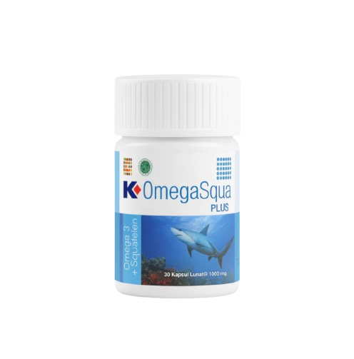 K-Omega Squa Plus Omega 3 + Squalene