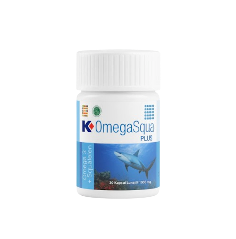 K-Omega Squa Plus Omega 3 + Squalene 1