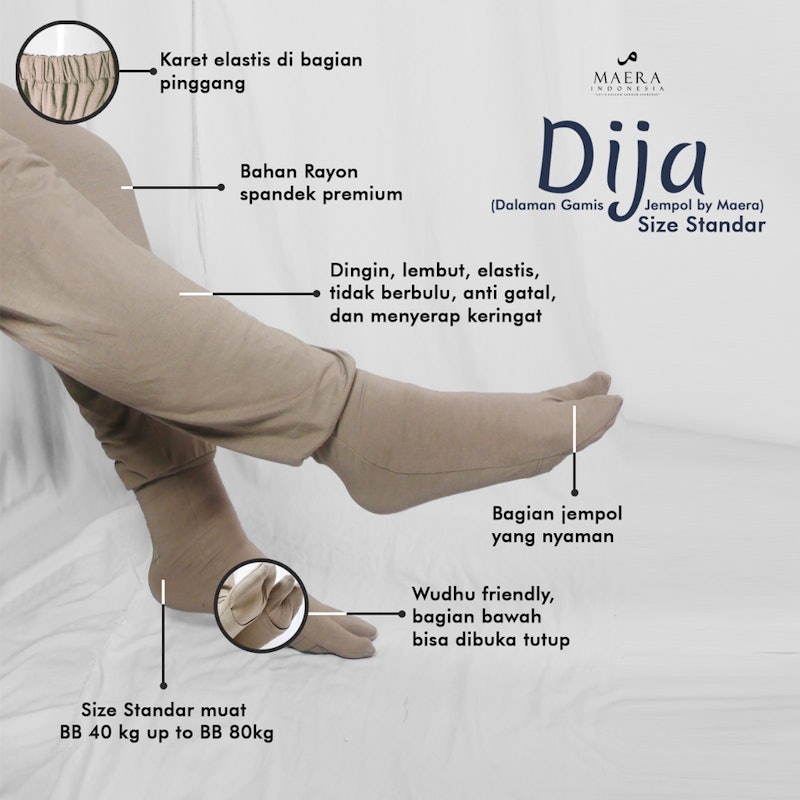 Legging Wudhu Jempol 5