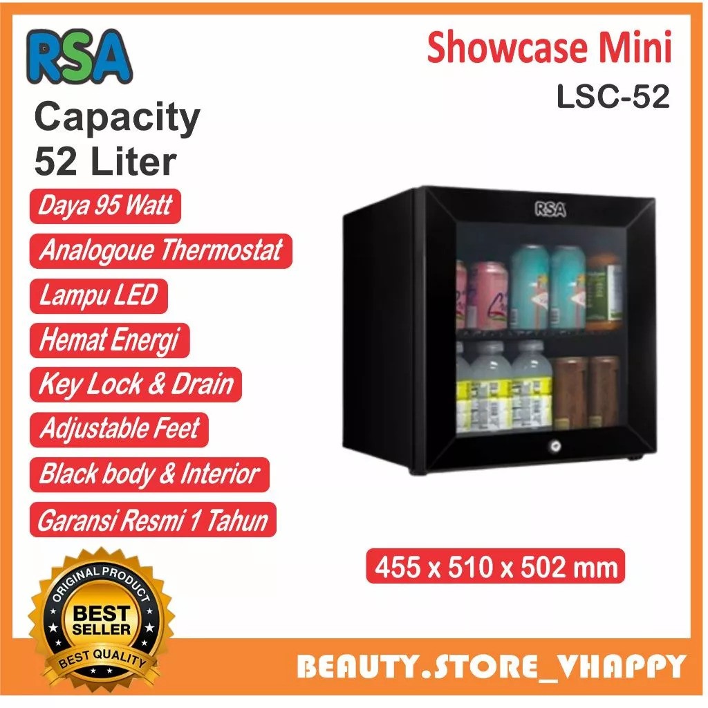 Royal Sutan Agung RSA Showcase Mini 52L LSC52