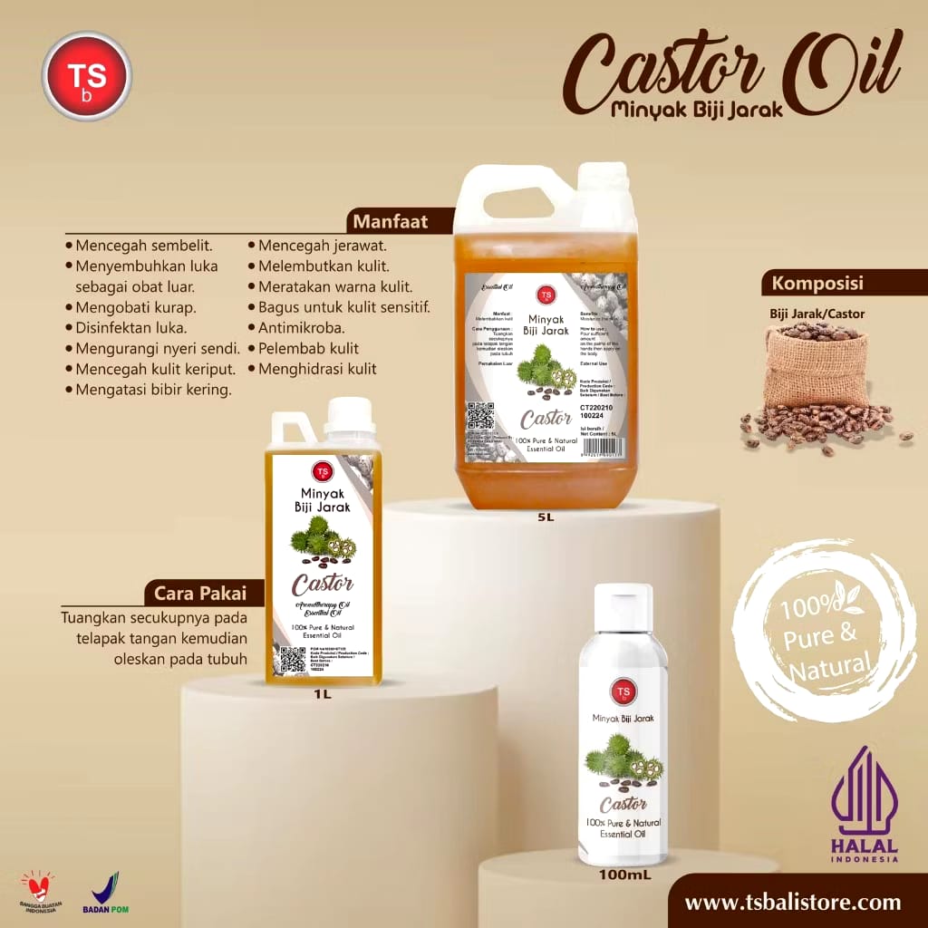 Tamba Sanjiwani TSbali Minyak Biji Jarak