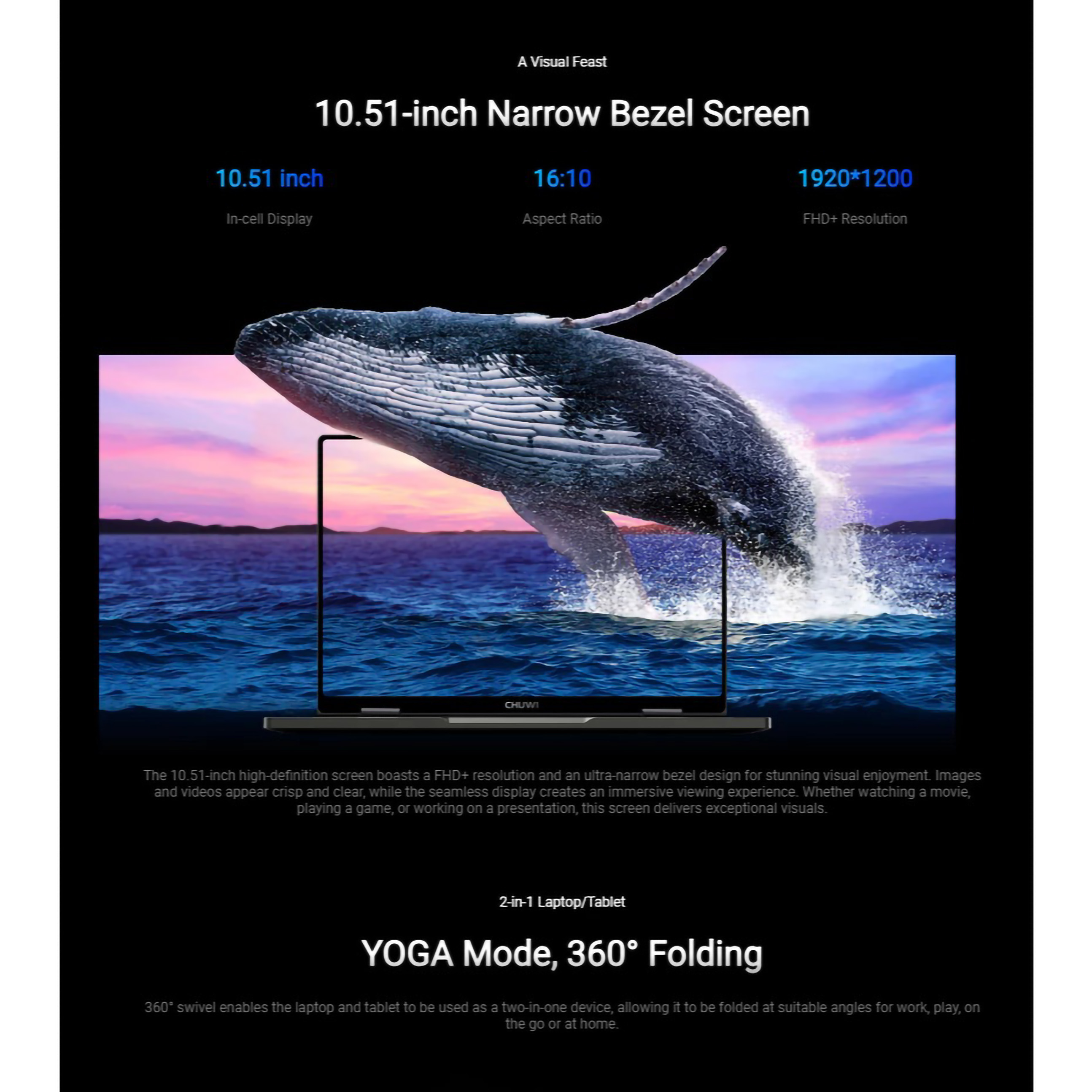 CHUWI Innovation Technology CHUWI MiniBook X 2025 10.5"