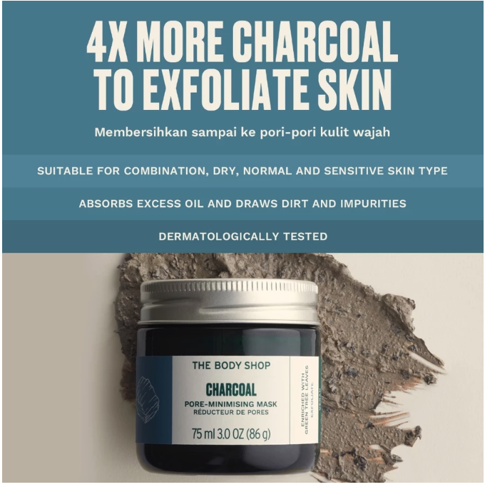 Charcoal Pore Minimising Face Mask 2