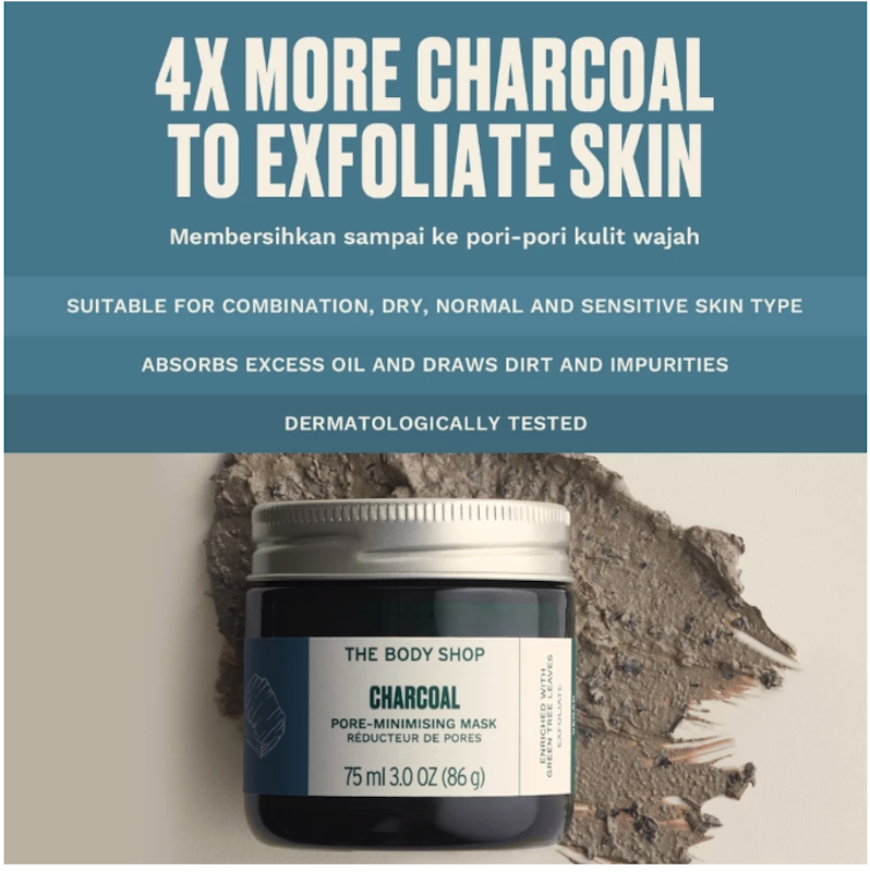 Charcoal Pore Minimising Face Mask 2
