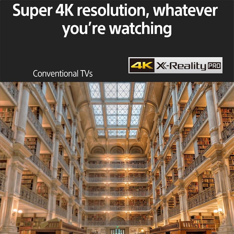 Bravia X75K 50" 4K HDR TV Smart TV 2