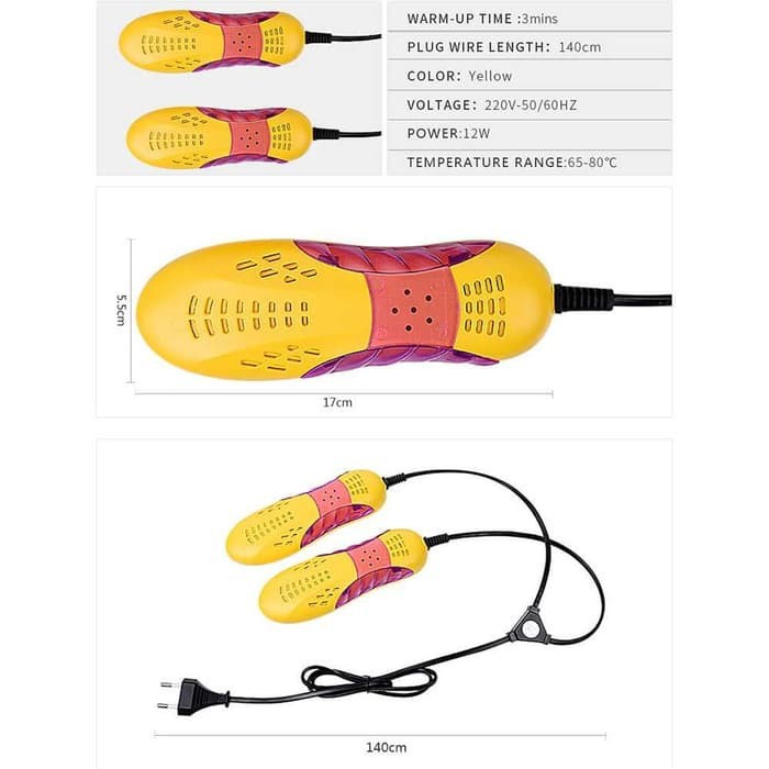 Alat Pengering Sepatu Sarung Tangan 3