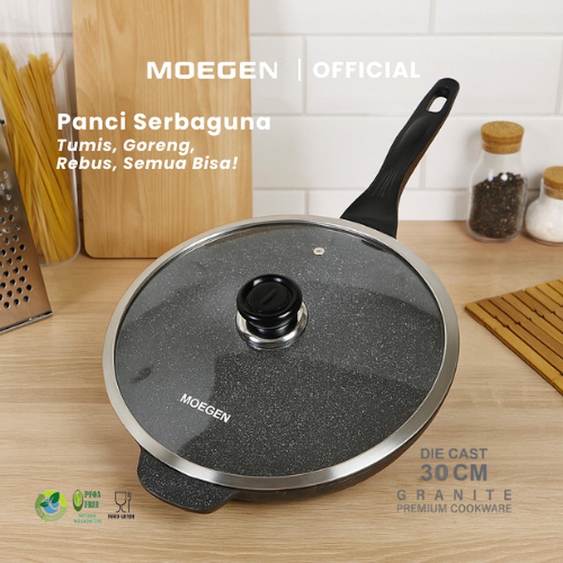 MOEGEN® Color Wok Pan Granite Series 2