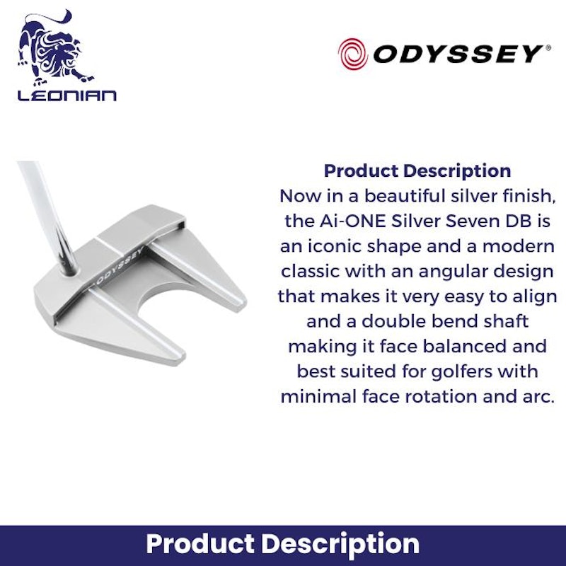 Odyssey Stick Golf Putter Ai-One Silver Seven S Stroke Lab 2