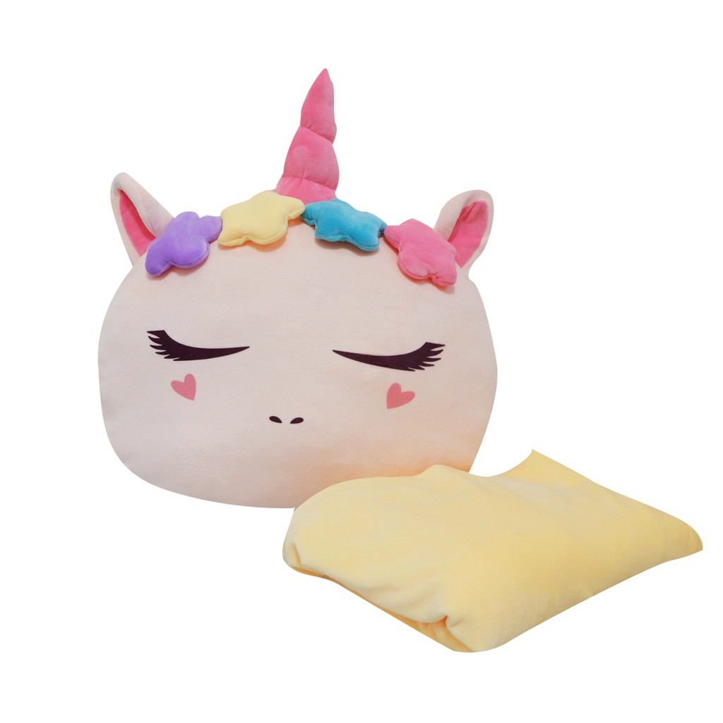 Istana Boneka Bantal Selimut karakter Unicorn little pony