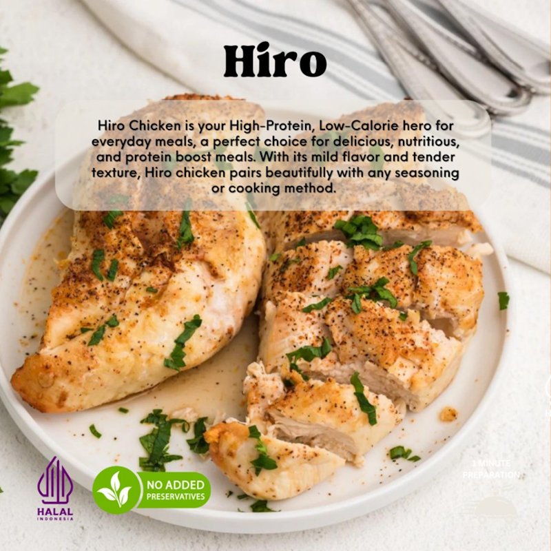 Hiro Dada Ayam Diet Siap Saji