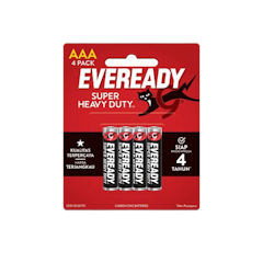 EVEREADY® Super Heavy Duty AAA