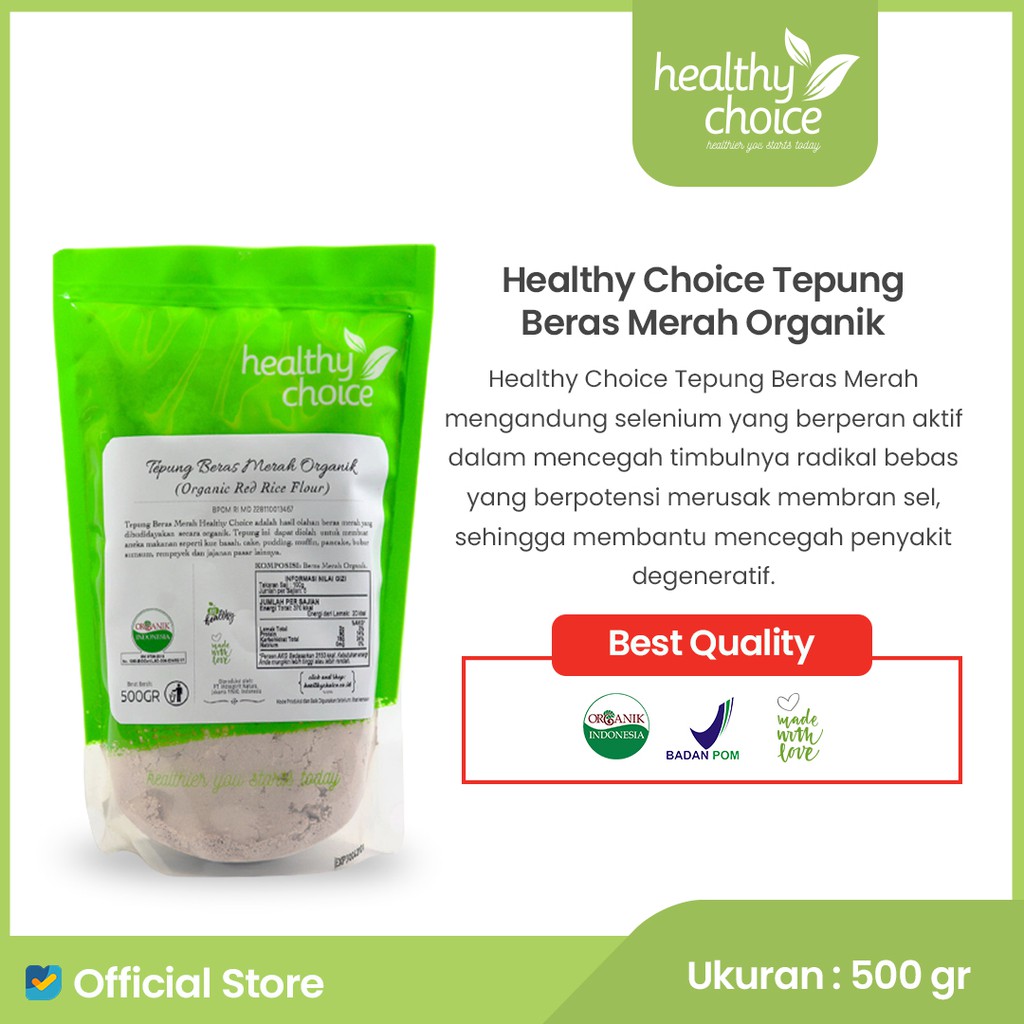 Healthy Choice Tepung Beras Organik