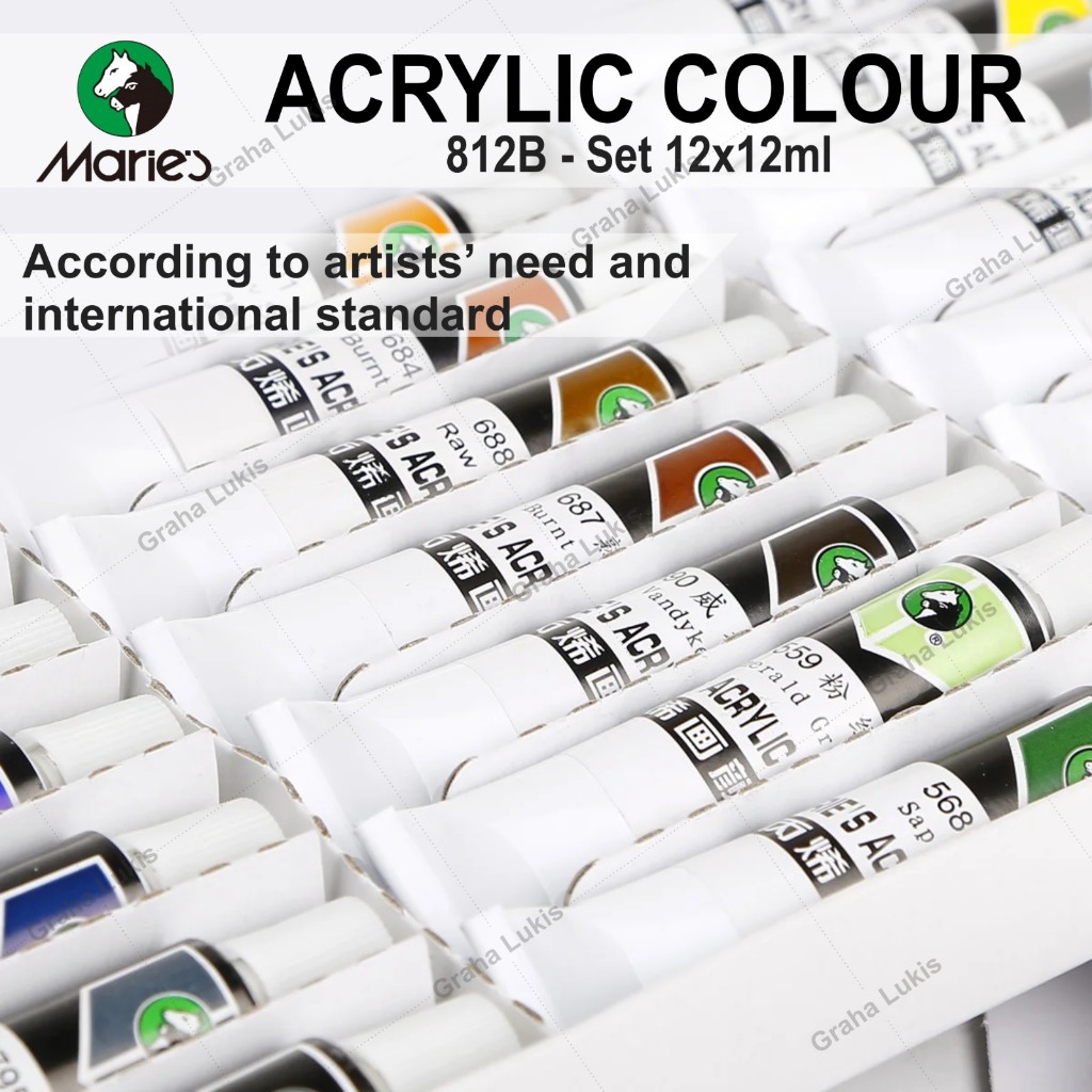 Guangzhou Biaomin Trading Marie's Acrylic Colour Set 18 818B