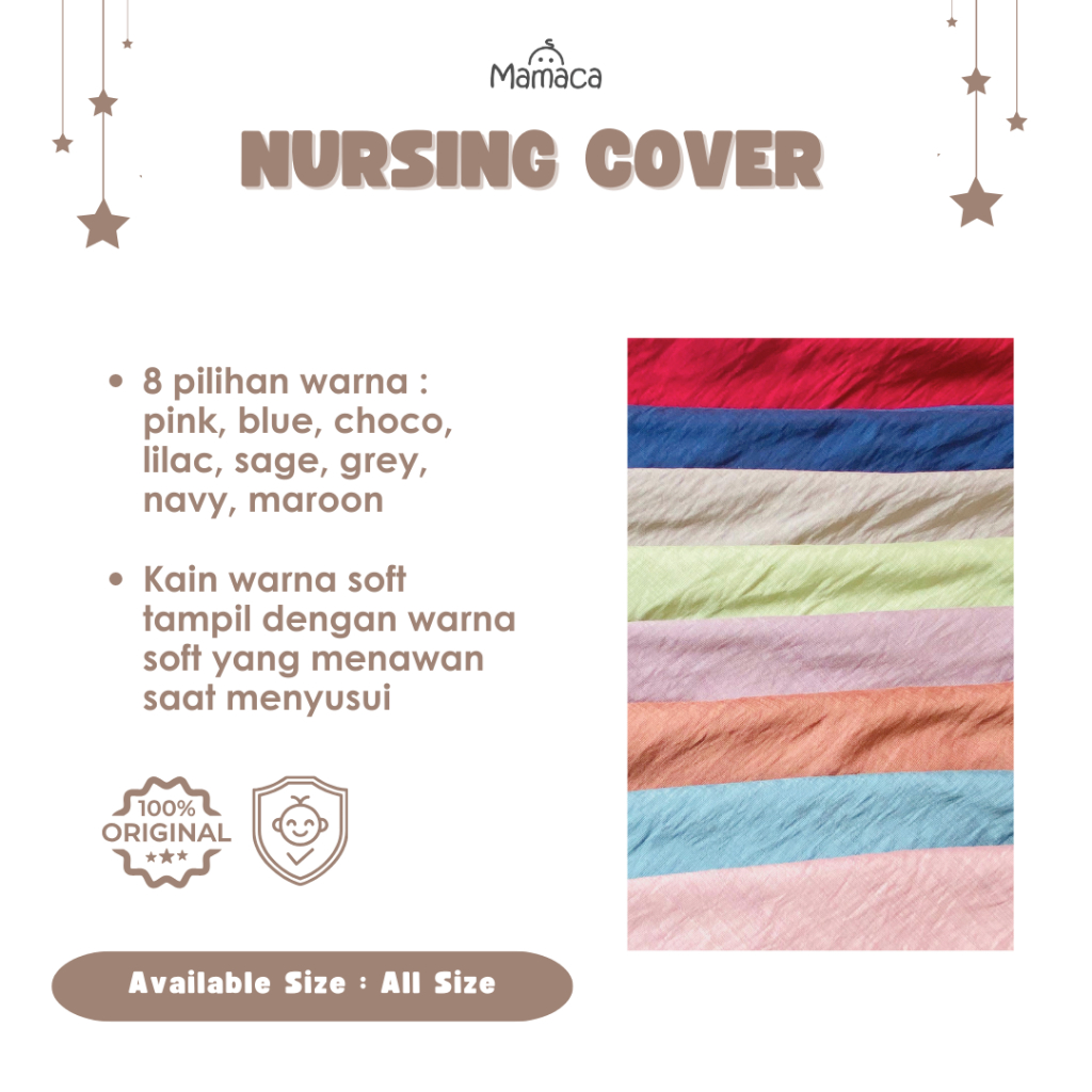 The Parentinc Mamaca Nursing Cover 2 in 1