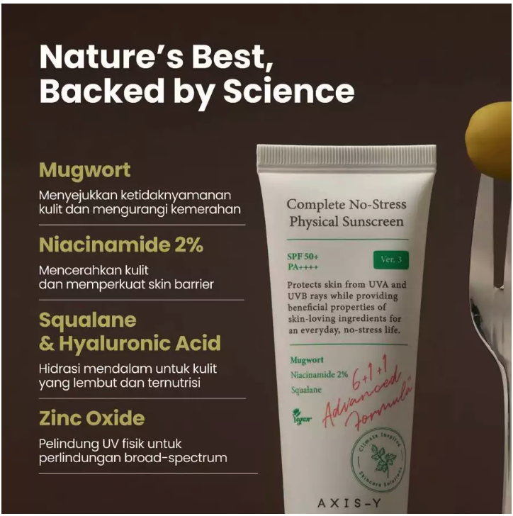 AXIS-Y AXIS-Y Complete No-Stress Physical Sunscreen Version 3