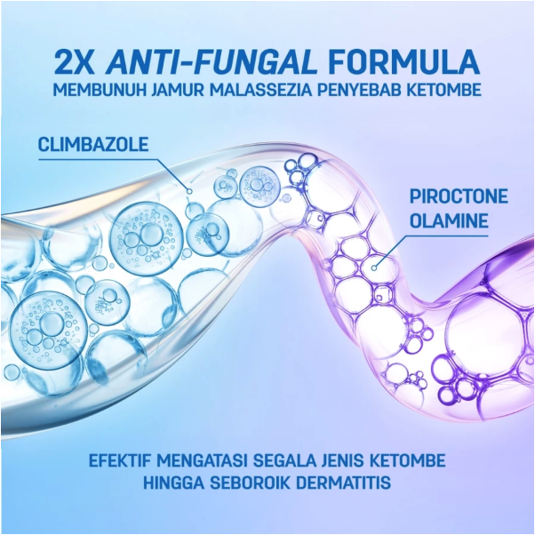 ERHA Clinic Indonesia Erhair Scalperfect Piroctone Olamine & Climbazole Anti Dandruff Shampoo