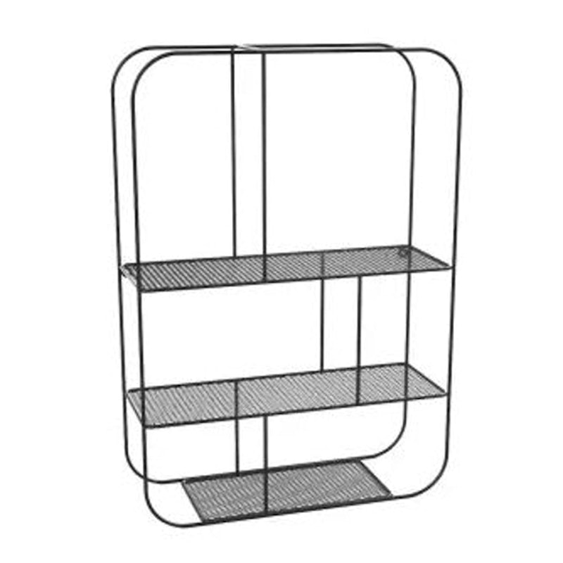 LIBBY WALLSHELF 3 TIER BLACK 3
