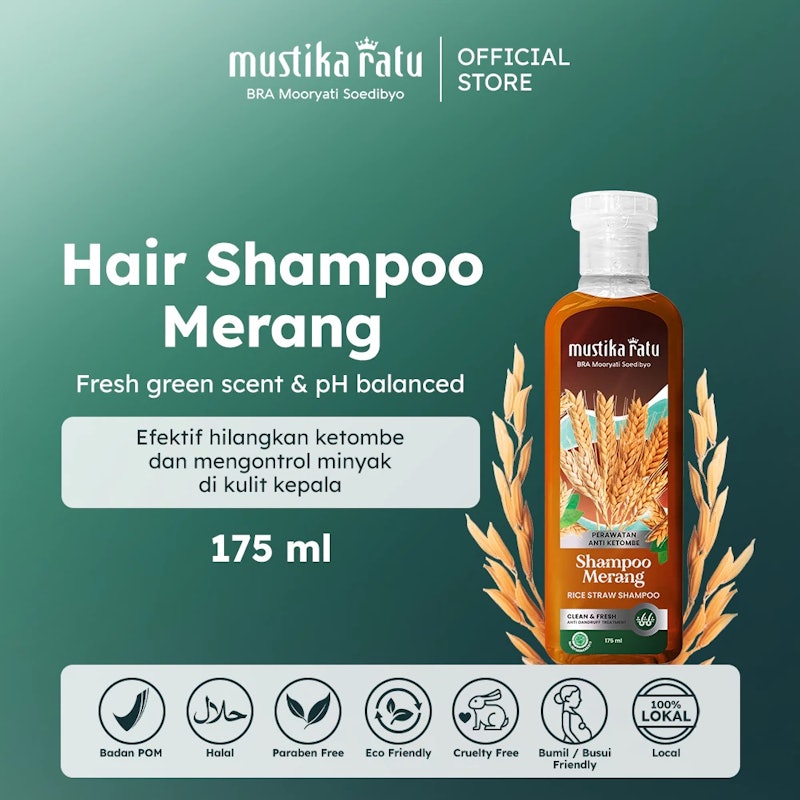 Mustika Ratu Shampoo Merang
