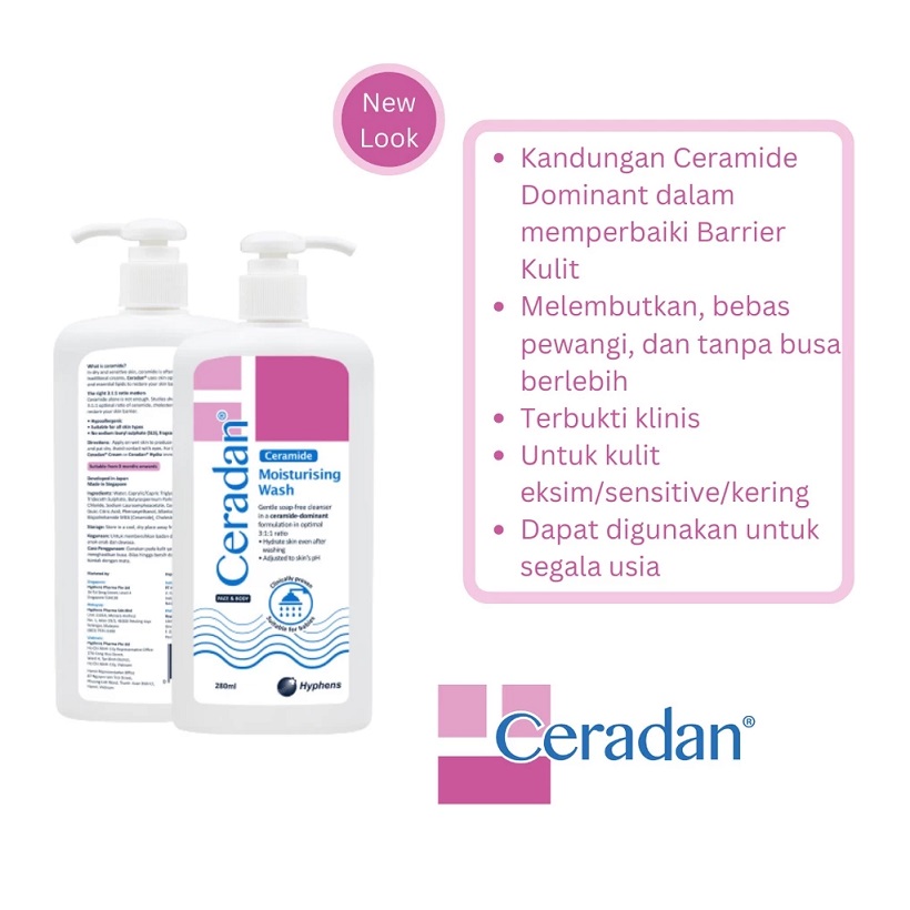 Hyphens Pharma Ceradan® Moisturising Wash
