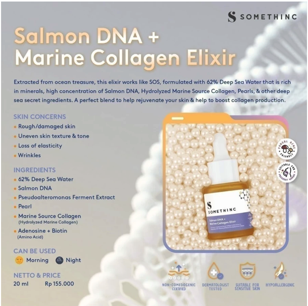 Royal Pesona Indonesia SOMETHINC Salmon DNA + Marine Collagen Elixir