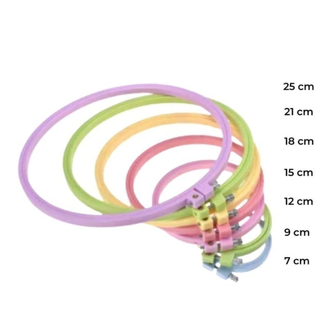Colorful Embroidery Hoop 2