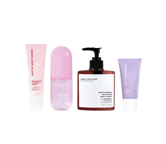 Grace and Glow 4 in 1 Brightening Solution Series