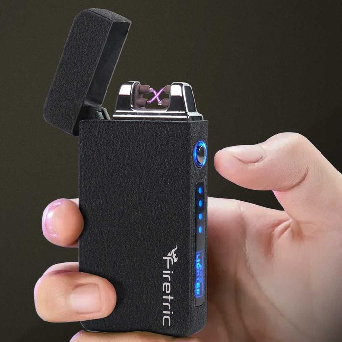  Firetric Pulse Plasma Double Arc Lighter JL613-FD