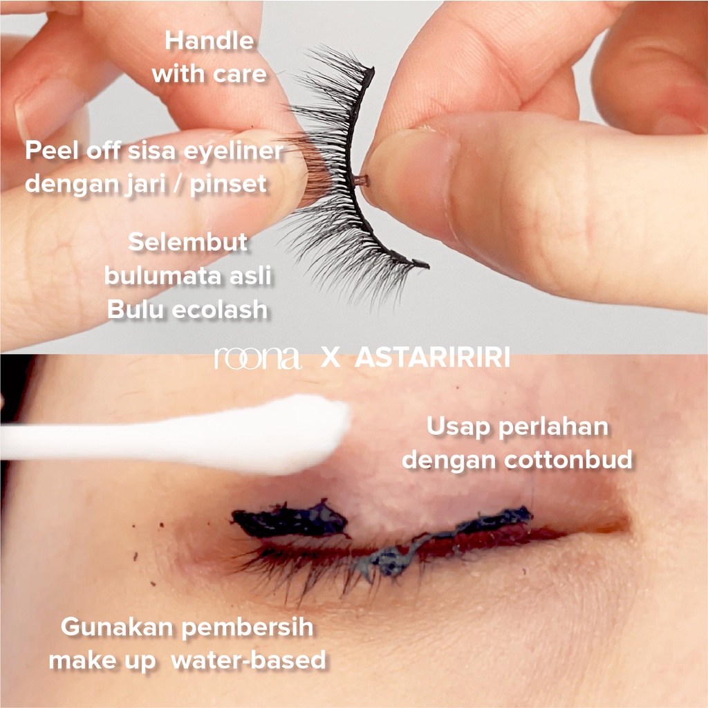 Berkah Merona Abadi Roona x Astaririri Lashter Magnet Eyelash Diamond