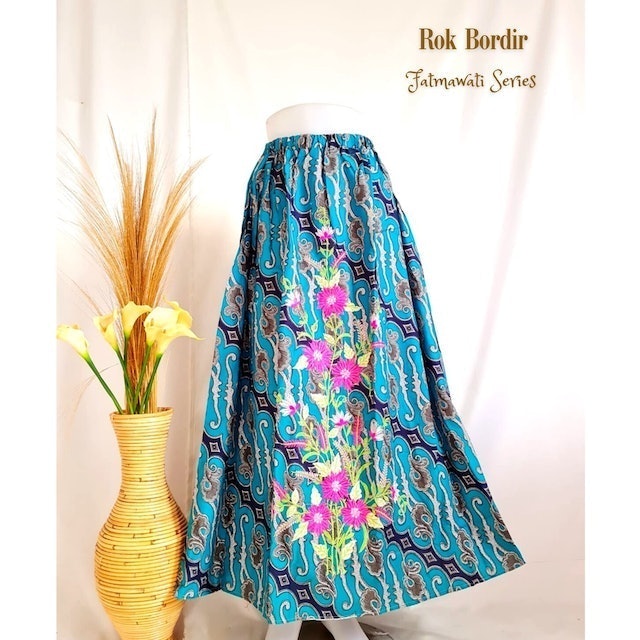 Rok Klok Batik Bordir 4