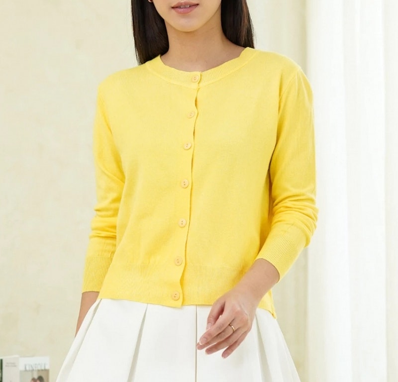 ADA Janet Cardigan Basic Knit Wanita 2