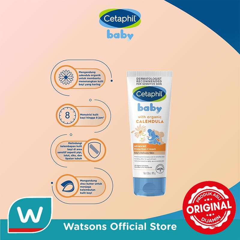 Galderma Indonesia Healthcare Cetaphil Baby Advanced Protection Cream with Organic Calendula