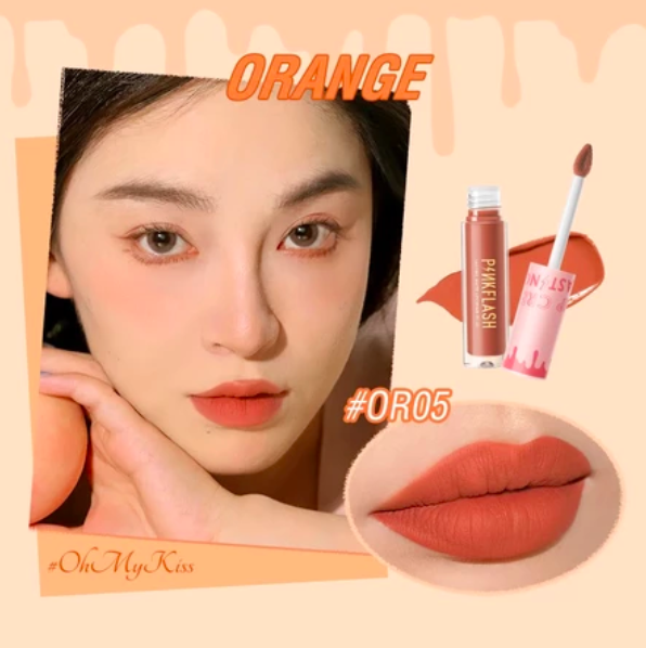 OhMyKiss OhMyPinkFlash Soft Matte VE Lipstick 2
