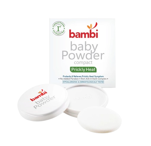 Bambi Baby Compact Powder Prickly Heat