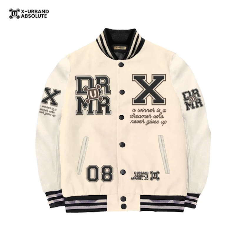 X Urband Absolute Jaket Varsity Dreamer Full Embroider 3