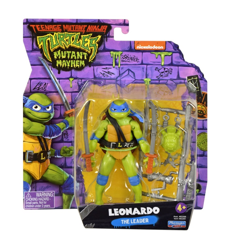Mainan figur TMNT Movie Basic 1
