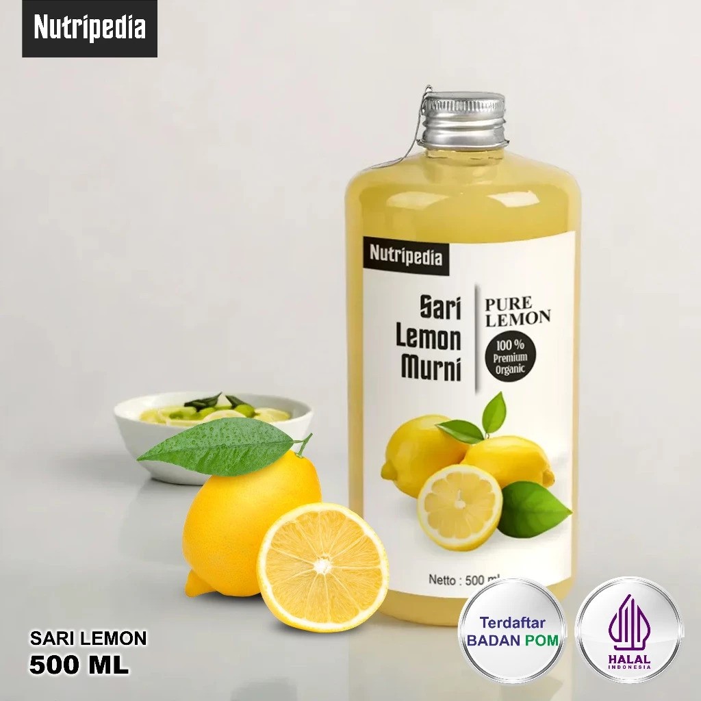 Suur Lemoen Indonesia Nutripedia Sari Lemon Murni