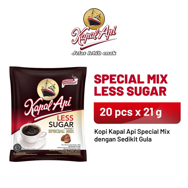Kapal Api Less Sugar 2