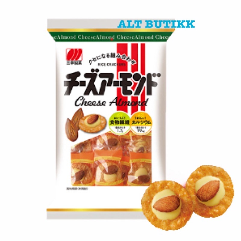 Cheese Almond Senbei
