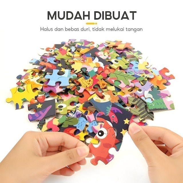 Puzzle 100 pcs Exploring the Universe Mainan Anak 3