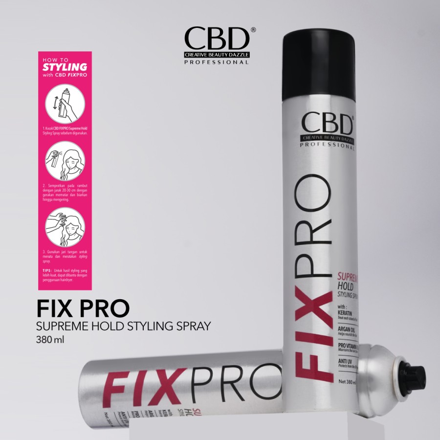Victoria Care Indonesia CBD Professional  Fix Pro Supreme Hold Styling Spray