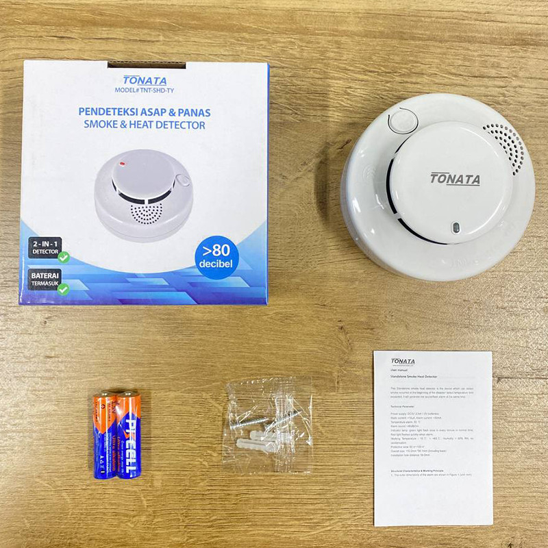 Tonata Standalone Smoke Heat Detector 4